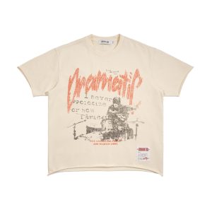 "Dramatic" Abstract Graphic Print T-Shirt